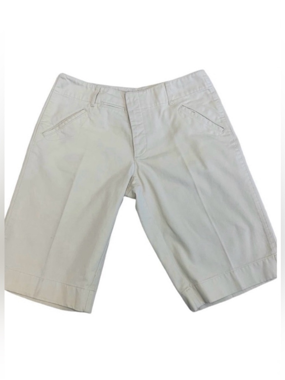 RALPH Lauren women's beige tan brown Bermuda shorts Sz 8